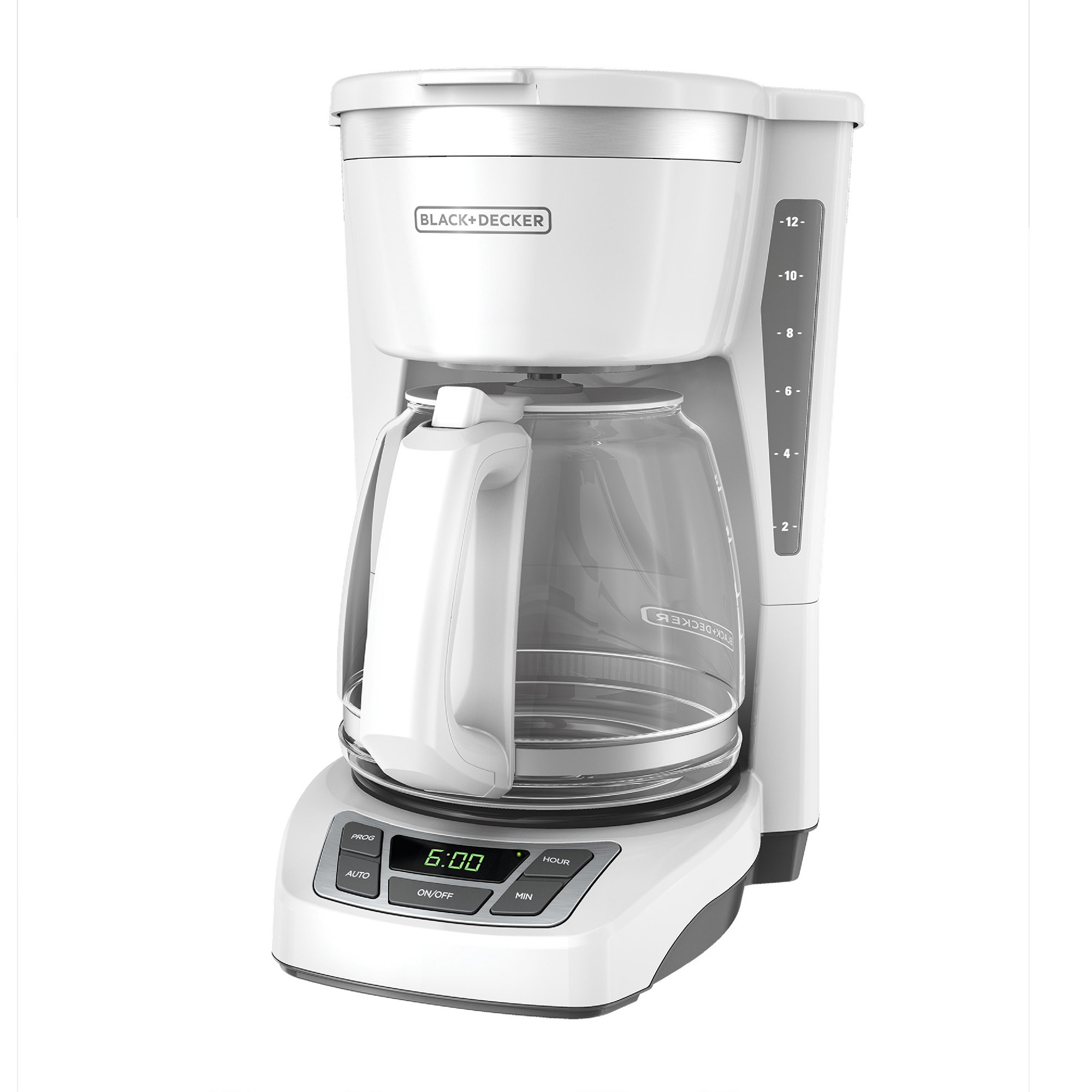 CM1160W 12-Cup Programmable Coffeemaker, White